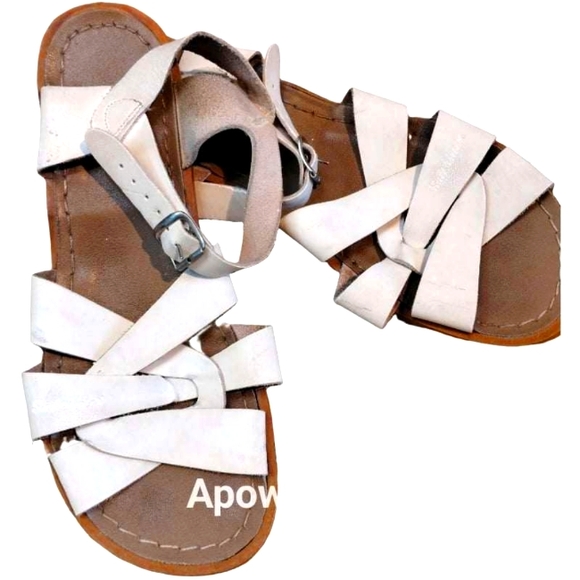 Salt Water Sandals by Hoy Shoes - White/Cream Hoy Saltwater Classic Sandals 6